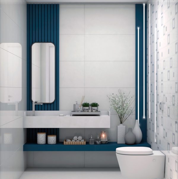 Revestimento Cerâmico Cedasa Decor Gray Polido 38x74,5 RT - Imagem 3