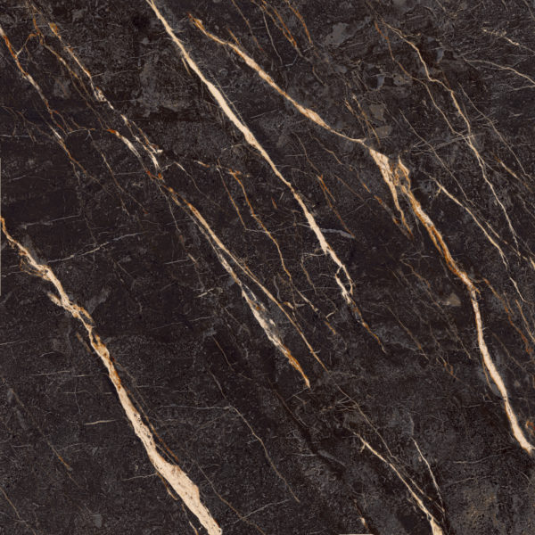 Piso Cerâmico Royal Nero Polido 74 X 74 - Image 2